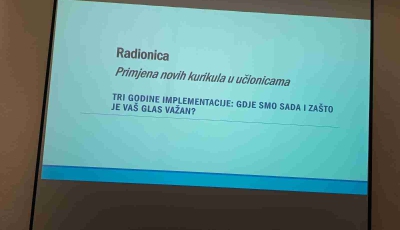 Radionica o implementaciji novih kurikula 